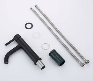 Смеситель для раковины Splenka S221.10.06 чёрный